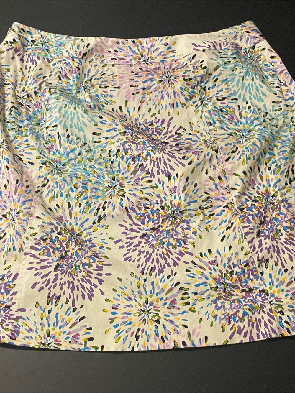 Lane Bryant Multicolor Confetti Print Skirt